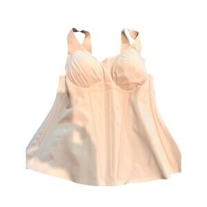 Honeylove Boldness Tank Tan, XL, HIGHEST COMPRESSION 360° BONING
